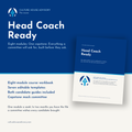Head Coach Ready, the eight-module course workbook for coaches preparing for a head coaching job, by Culture House Advisory